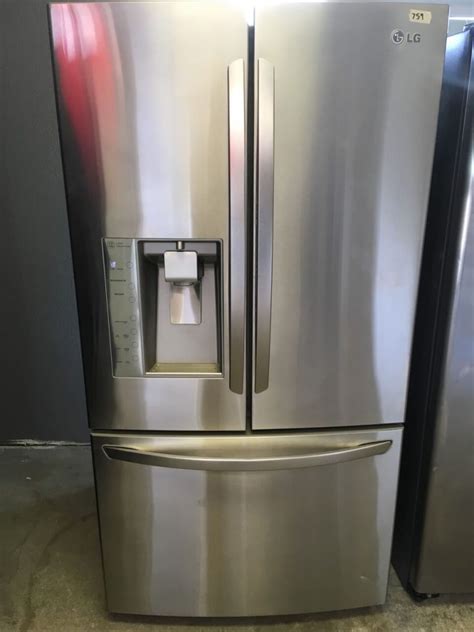 LG Stainless Steel 36 Inch French Door Fridge - Appliance Max