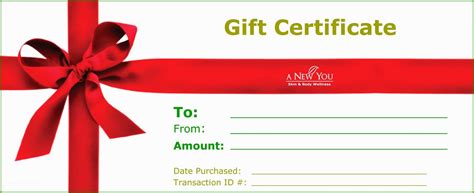 Free Business Gift Certificate Template with Logo Of 18 Gift Certificate Templates Excel Pdf ...