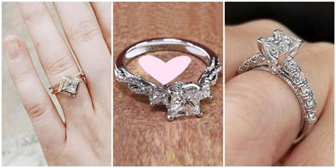 20 Most-loved Princess Cut Engagement Rings