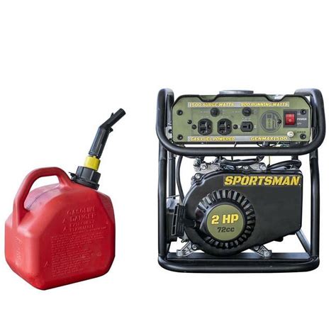 1500 watt Surge Portable Gasoline Generator - Walmart.com