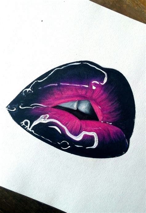 Amazing Drawings Of Lips