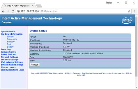 7th Gen NUC Remote Management with KVM using vPro AMT | virten.net