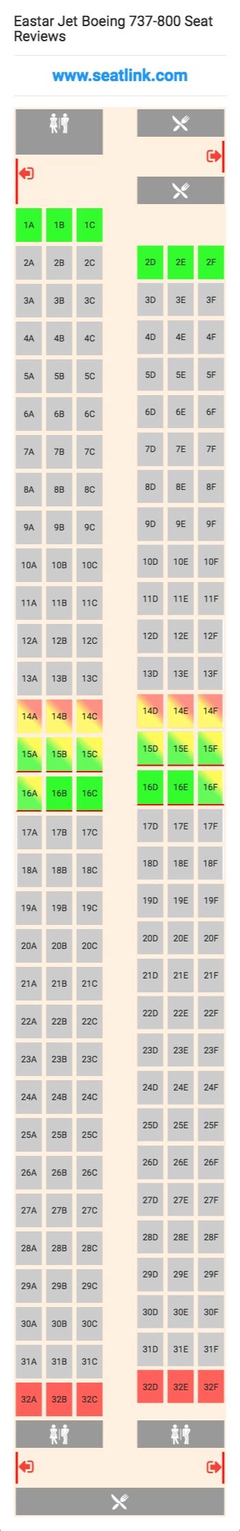 Boeing 737 800 Seat Map Alaska Airlines | Two Birds Home