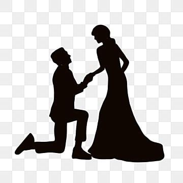 Proposal Silhouette Clip Art