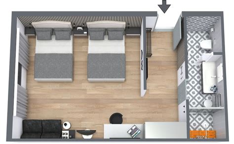 Hotel Room Layout Examples