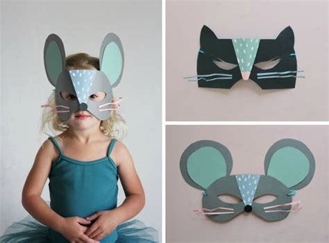 30 DIY Paper Mask Design Ideas • Cool Crafts