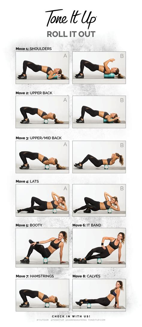 Take care of those muscles with this foam rollin' routine! | Foam roller exercises, Roller ...