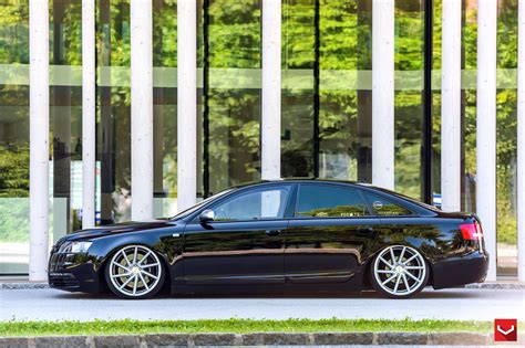 Elegant Black Audi A6 on Vossen Wheels — CARiD.com Gallery