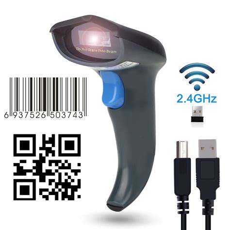 Wireless 2D 1D Bluetooth Barcode Scanner Reader Apple