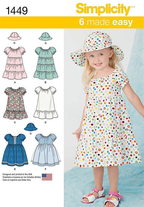 Toddler Girl Dress Patterns – Free Patterns