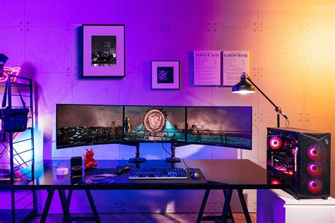 Big Screen Small PC Gaming Room Setup, Video Game Rooms,, 47% OFF