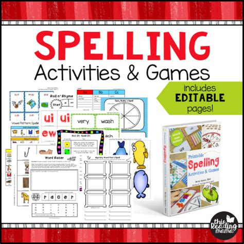 Printable Spelling Games