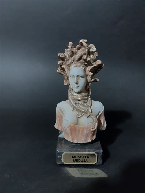 Medusa Greek Mythology Sculptures - img-weed