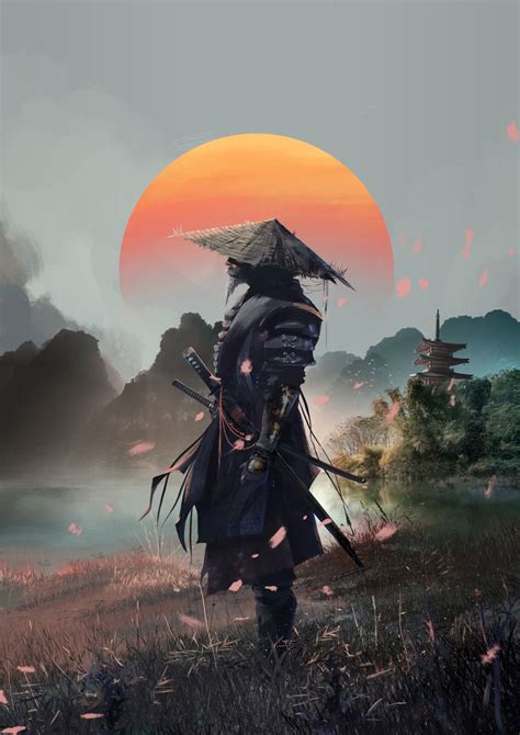 SAMURAI, Xavier Cuenca | Samurai wallpaper, Japanese art samurai, Samurai artwork