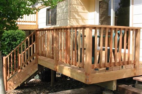 Wood Deck Handrails Designs - Wood Deck Designs Wood Deck Railing Designs Youtube / Some deck ...