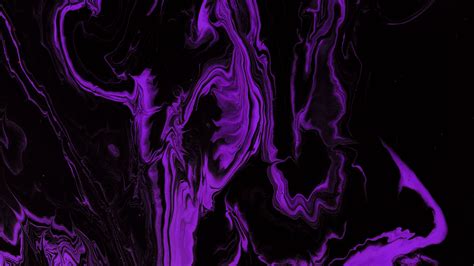 Purple And Black Abstract Wallpaper