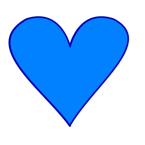 Blue Heart SVG Clip arts download - Download Clip Art, PNG Icon Arts