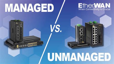 Managed vs. Unmanaged Switches | EtherWAN USA