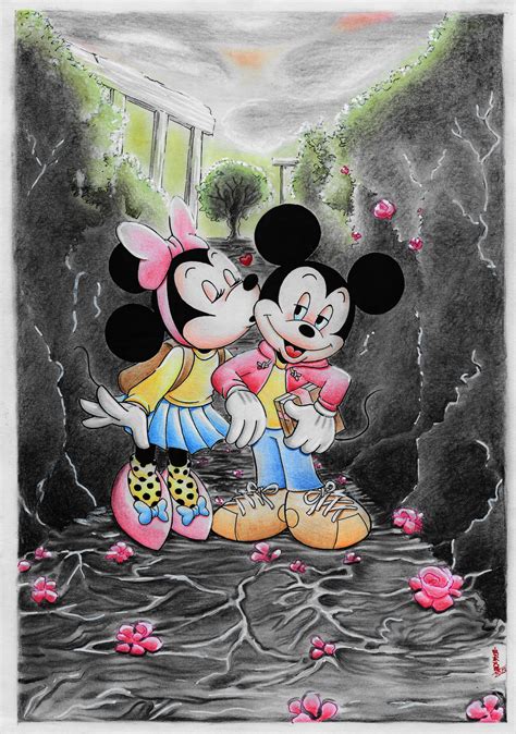 Mickey and Minie fanart by HITMANJ on DeviantArt