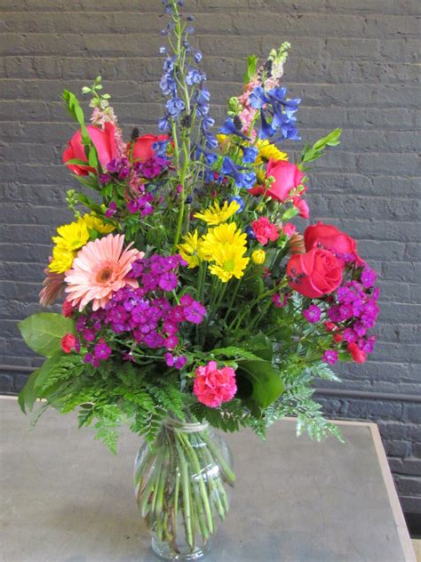 Big Summer Arrangement - Flower Works, LLC