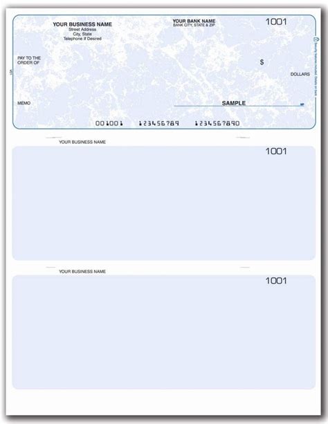 Microsoft Word Downloadable Printable Fillable Blank Check Template