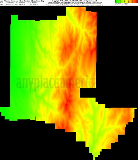 Free Los Alamos County, New Mexico Topo Maps & Elevations