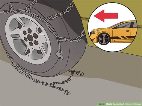 How to Install Snow Chains: 14 Steps (with Pictures) - wikiHow