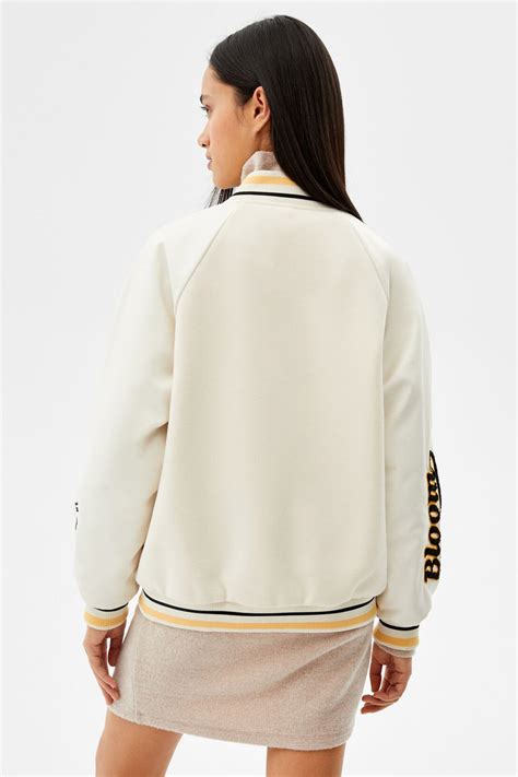 Varsity Jacket With Patch Details – V2SKY