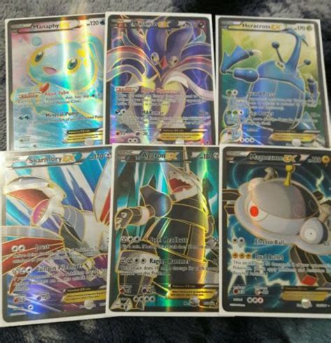 Lot of 6 Pokemon EX Full Art cards -- Antique Price Guide Details Page