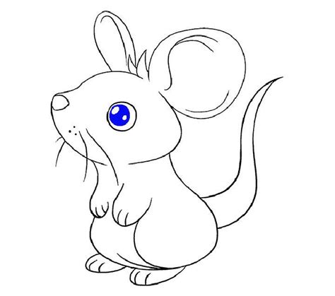 25 Easy Mouse Drawing Ideas - How to Draw a Mouse