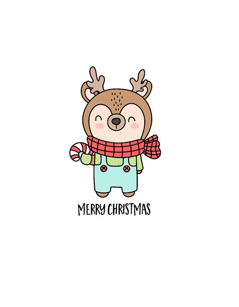 6 Free Printable Super Cute Christmas Cards - Simply Love Printables