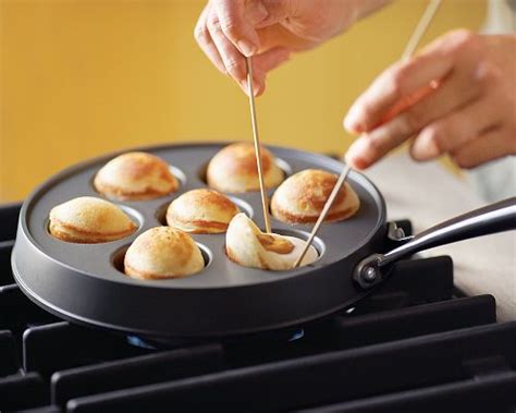 Ebelskiver Filled Pancake Pan and Recipes from Nordic Ware