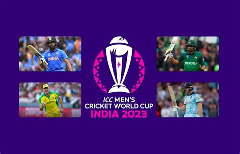 Cricket World Cup 2023 Teams, Squads and Players List