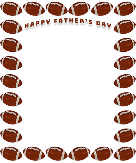 Free Father's Day Border Graphics - Clipart Frames