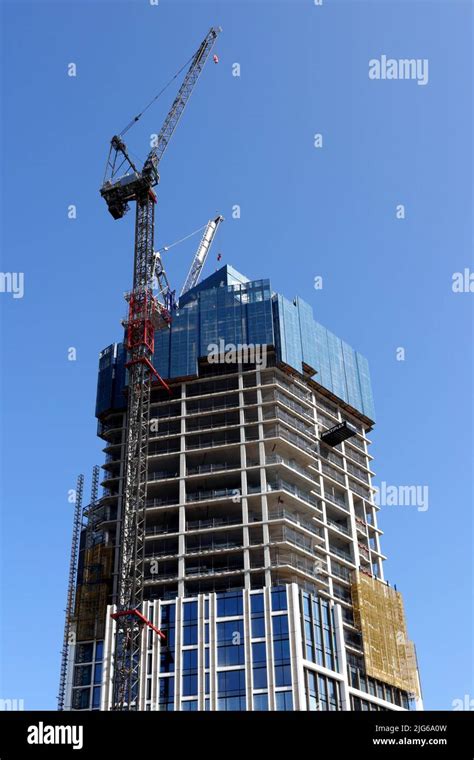 London, UK - November 22, 2020: Construction of a skyscraper buildings in London Stock Photo - Alamy