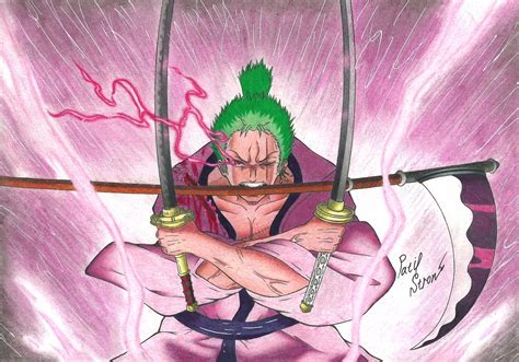 Roronoa Zoro | Three sword style : r/OnePiece