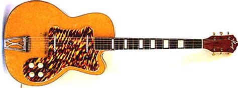 Howlin’ Wolf – Owned & stage played Kay electric guitar