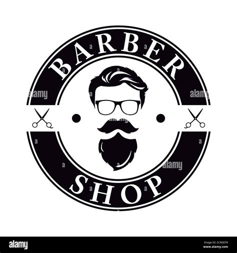 Barber Shop Logo, Modern Design Vector Illustration Eps 10 Stock Vector Image & Art - Alamy