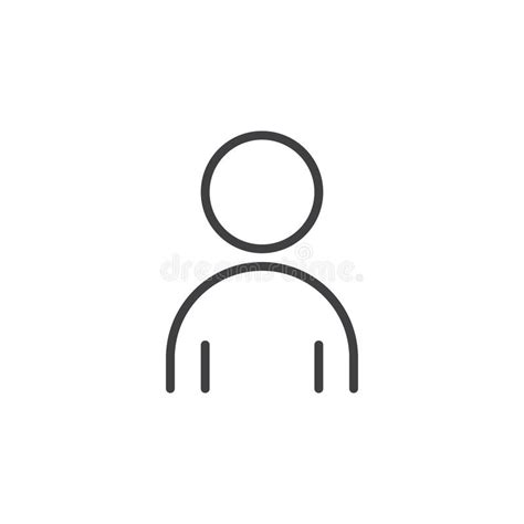 Person Icon Outline #11882 - Free Icons Library