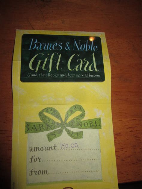 Barnes and noble gift card - formpassl