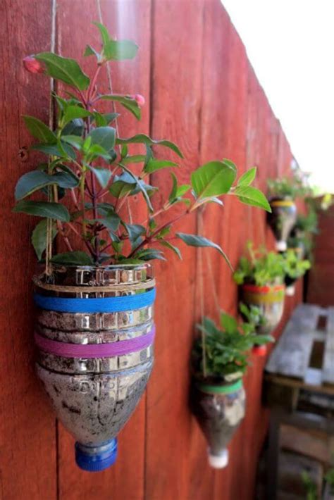 49 Easy And Fun DIY Plastic Bottle Planters