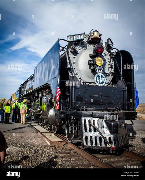 Union Pacific 844 Steam Locomotive in Hazen Nevada Stock Photo - Alamy