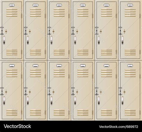 School lockers Royalty Free Vector Image - VectorStock