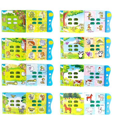 Animal Sound Book for Toddler - Children Educational Toys for 1,2,3 Years Old with Animal Sounds ...