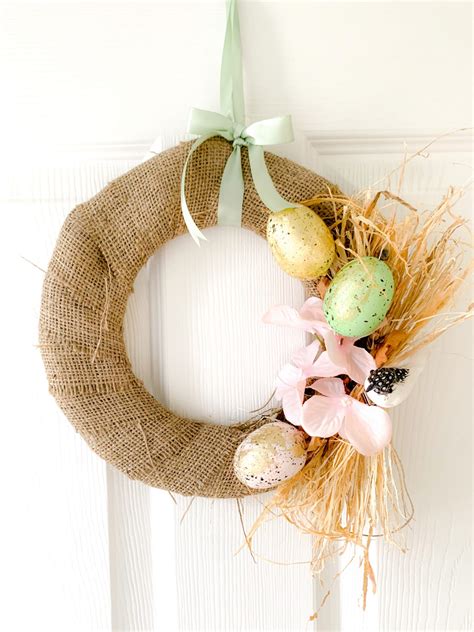 DIY PAPER PLATE EASTER WREATHS • OH SO KEL