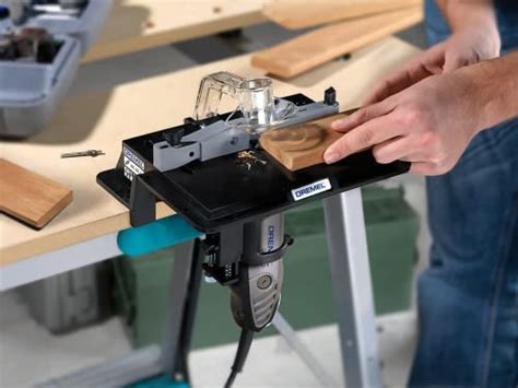 Dremel 231 Portable Rotary Tool Shaper and Router Table- Woodworking Attachment Perfect for ...