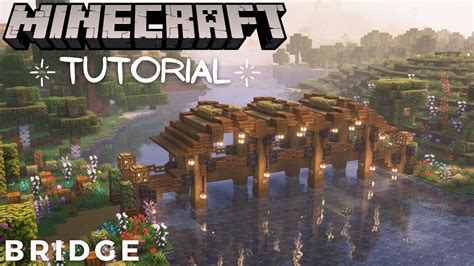 Minecraft Small Bridge Tutorial - YouTube