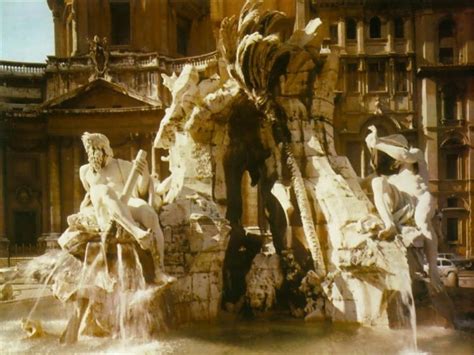 The Four Rivers Fountain, 1648 - 1651 - Gian Lorenzo Bernini - WikiArt.org