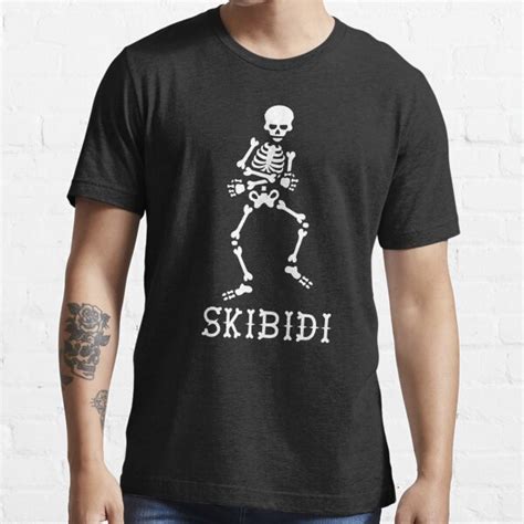 "#SkibidiChallenge Skibidi challenge meme dancing skeleton" T-shirt by LaundryFactory | Redbubble