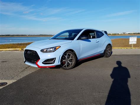 Blue sky Blue water Blue car : veloster